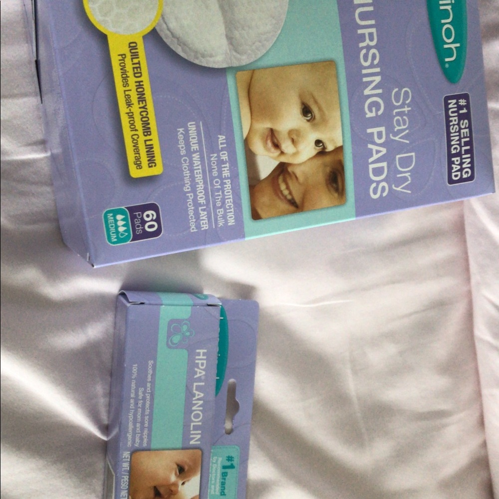 Nursing Pads + HPA lanolin